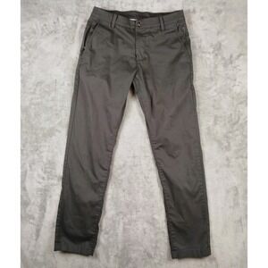 Birddogs Pants Mens 30x30 Gray Lined Flex 5 Pocket Performance Stretch Boomstick